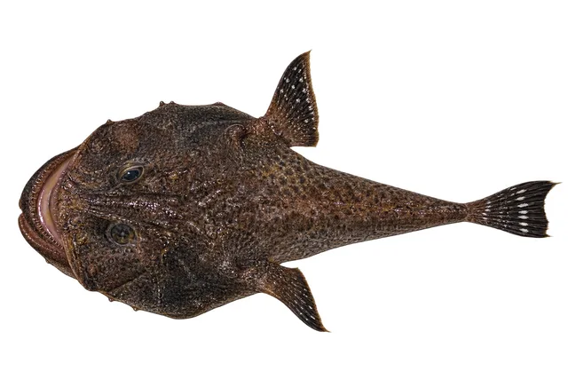 Spottedtail Goosefish field guide illustration